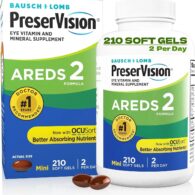 PreserVision AREDS 2 Eye Vitamin & 210 Softgels - Doctors Recommended - Clearance Sale