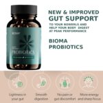 BIOMA Probiotic Gut Support - Vegan, Gluten Free, 60 Caps